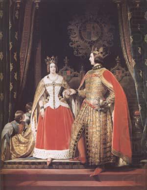 Queen Victoria and Prince Albert at the Bal Costume of 12 May 1842 (mk25), Sir Edwin Landseer